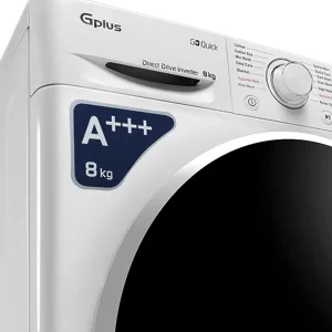 ماشین لباسشویی 8 کیلویی جی پلاس مدل GWM-R87W.KTN
