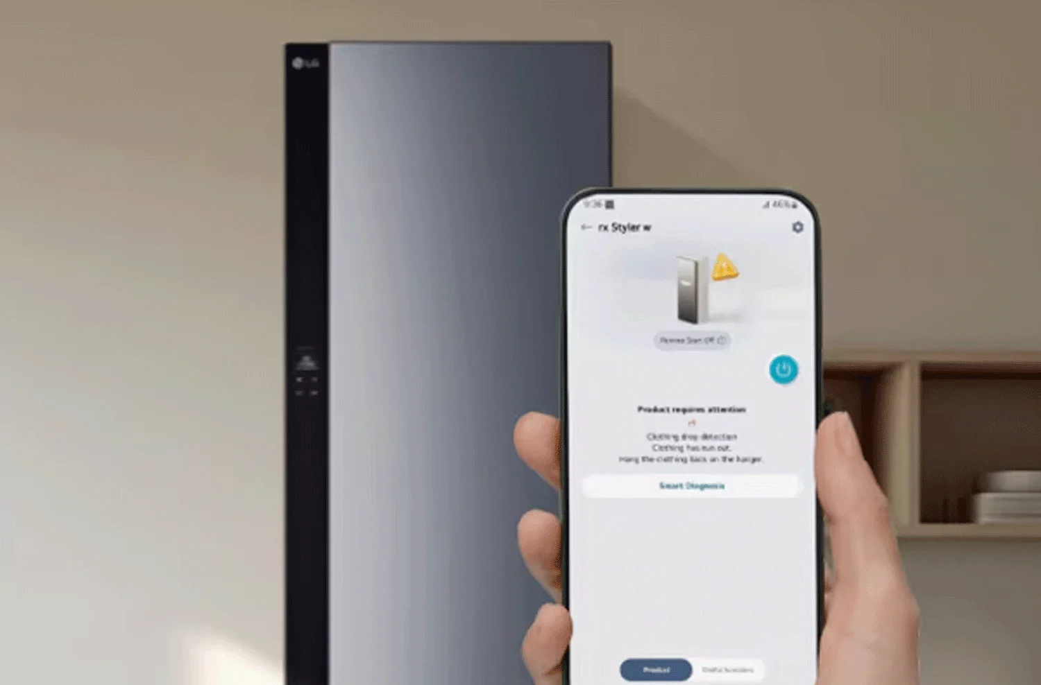 کنترل هوشمند با LG ThinQ